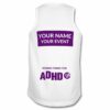 Men's Customisable ADHD UK Sports Tank Top - Image 3